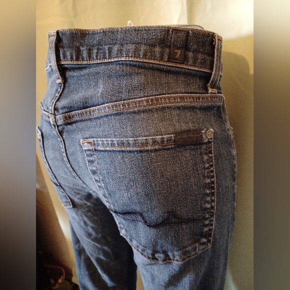 7 For All Man Kind Slimmy Denim Jeans - Picture 6 of 11